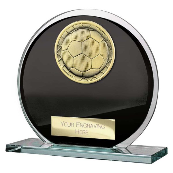Seismic Superstar Football Trophy | Black | 105mm