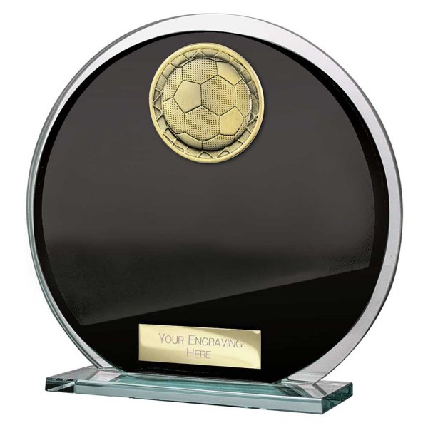 Seismic Superstar Football Trophy | Black | 145mm