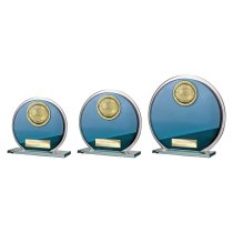 Seismic Superstar Football Trophy | Blue | 125mm