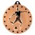 Cascade Stars Football Medal | Bronze | 70mm - MM26183B