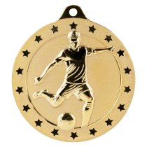 Cascade Stars Football Medal | Gold | 70mm