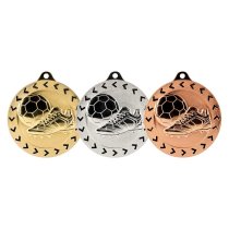 Cascade Stars Football Boot & Ball Medal | Bronze | 70mm