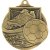 Power Strike Football Medal | Antique Gold | 50mm - MM26199G
