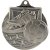 Power Strike Football Medal | Antique Silver | 50mm - MM26199S