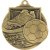 Power Strike Football Medal | Antique Gold | 70mm - MM26200G