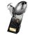 The Marauders Rugby Trophy | Heavyweight | Black & Silver | 220mm - PA26154B