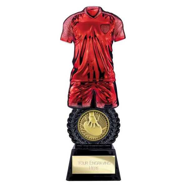 Intensity Rugby Trophy | Red | 260mm