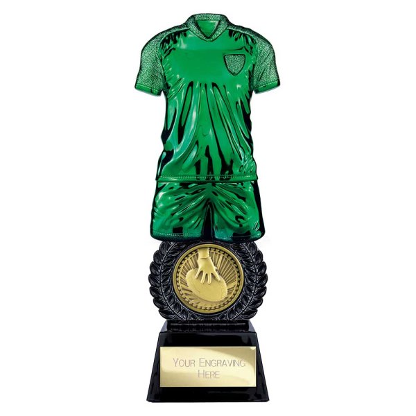 Intensity Rugby Trophy | Green | 260mm