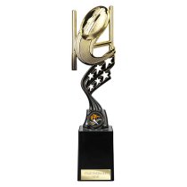 Innov8 Rugby Trophy | Gold & Black | 275mm