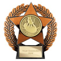 Emperor Star Rugby Plaque | Bronze | 120mm