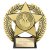 Emperor Star Rugby Plaque | Gold | 120mm - PL25075G