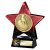 Superstar Rugby Trophy | Red & Black | 140mm - PX25075B