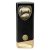 Prime Cobra Rugby Shirt & Ball Trophy | Black & Gold | 190mm - PK24207B
