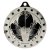 Cascade Stars Rugby Medal | Silver | 50mm - MM26185S