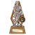Immense Rugby Trophy | Antique Gold & Silver | 150mm - RF26034B