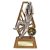 Immense Cricket Trophy | Fielder | Antique Gold & Silver | 150mm - RF26068A
