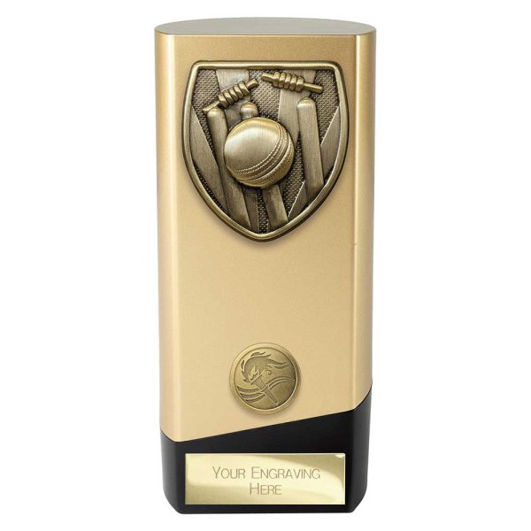 Prime Cobra Cricket Trophy | Gold & Black | 160mm
