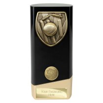 Prime Cobra Cricket Trophy | Black & Gold | 160mm