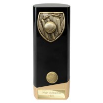 Prime Cobra Cricket Trophy | Black & Gold | 190mm
