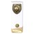 Prime Cobra Cricket Trophy | White & Gold | 190mm - PW24209B