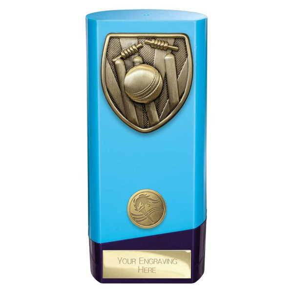 Prime Cobra Cricket Trophy | Blue & Purple | 160mm
