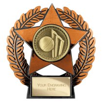 Emperor Star Cricket Plaque | Bronze | 120mm