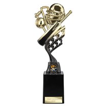Innov8 Cricket Trophy | Gold & Black | 250mm