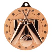 Cascade Stars Cricket Medal | Bronze | 50mm