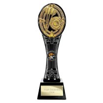 Maverick Extreme Tower Darts Trophy | Black & Gold | 260mm