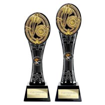 Maverick Extreme Tower Darts Trophy | Black & Gold | 260mm