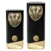 Prime Cobra Darts Trophy | Black & Gold | 190mm