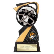 Mania Tower Darts Trophy | Black & Gold | 130mm