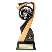 Mania Tower Darts Trophy | Black & Gold | 205mm