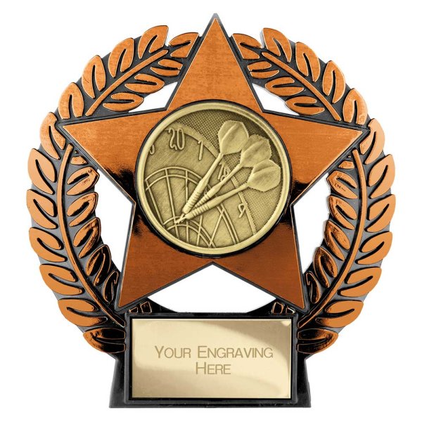 Emperor Star Darts Plaque | Bronze | 120mm