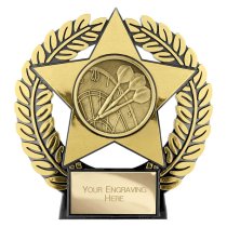 Emperor Star Darts Plaque | Gold | 120mm