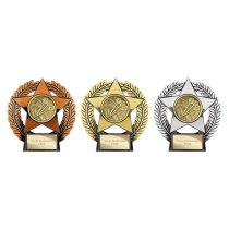 Emperor Star Darts Plaque | Silver | 120mm