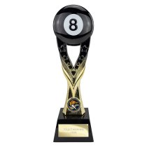 Extreme Pool Trophy | Black & Gold | 260mm