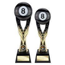 Extreme Pool Trophy | Black & Gold | 290mm
