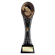 Maverick Extreme Tower Pool/Snooker Trophy | Black & Antique Bronze | 290mm