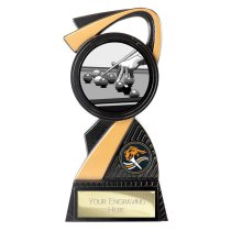 Mania Tower Pool Trophy | Black & Gold | 155mm