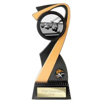 Mania Tower Pool Trophy | Black & Gold | 205mm