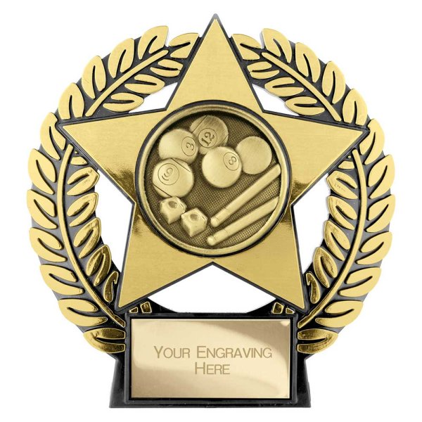Emperor Star Pool Plaque | Gold | 120mm