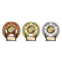 Emperor Star Lawn Bowls Plaque | Bronze | 120mm