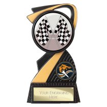 Mania Tower Motorsport Trophy | Black & Gold | 130mm