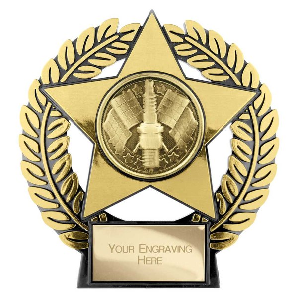 Emperor Star Motorsport Plaque | Gold | 120mm