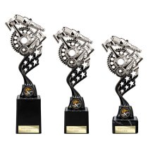 Innov8 Motorsport Trophy | Silver & Black | 250mm