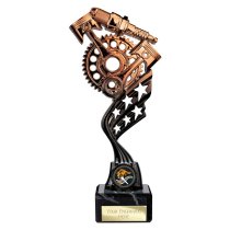 Innov8 Motorsport Trophy | Bronze & Black | 225mm