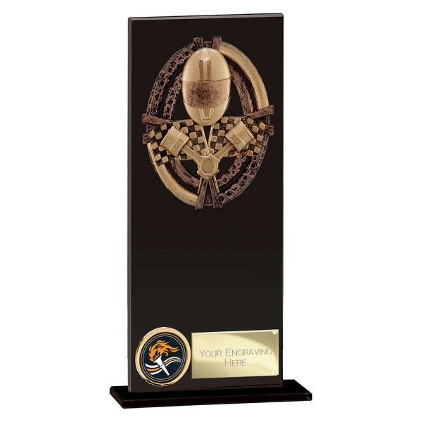 Maverick Motorsport Glass Trophy | 200mm