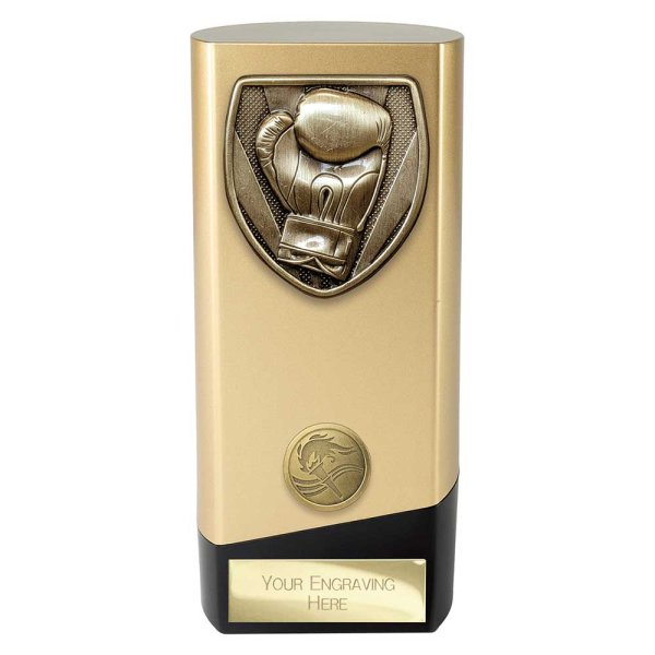 Prime Cobra Boxing Trophy | Gold & Black | 160mm