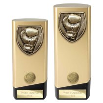 Prime Cobra Boxing Trophy | Gold & Black | 190mm